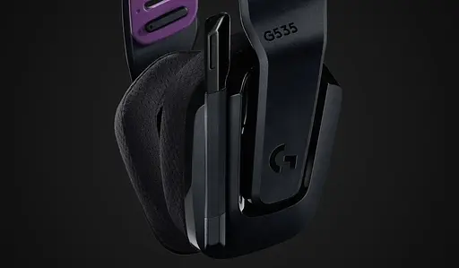 Навушники з мікрофоном Logitech G535 Lightspeed Wireless Gaming Headset (981-000972) - фото 5