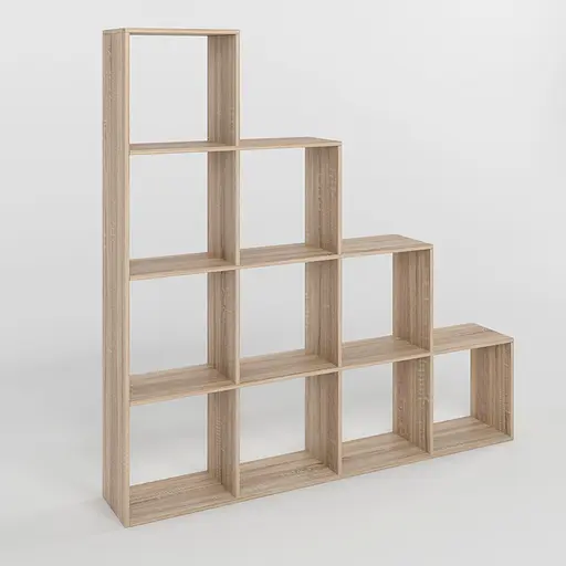 Стеллаж М-ЗОН Джеко 1420 Сонома (MZN-031005) - фото 2