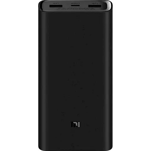 Зовнішній акумулятор (павербанк) Xiaomi Mi 50w Power Bank 20000mAh Black  - фото 3