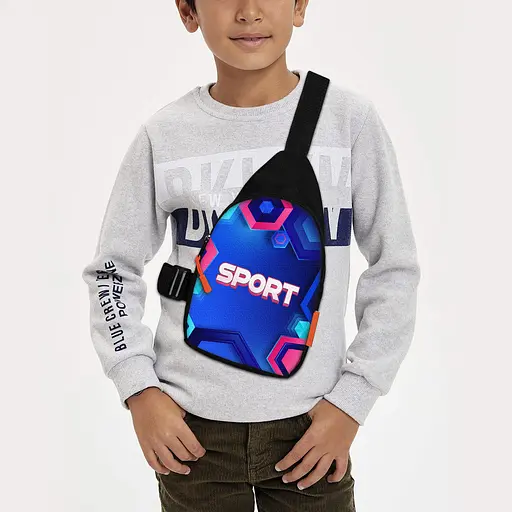 Сумка через плече дитяча Sport 29х17 см сумка слінг для хлопчика (01993)