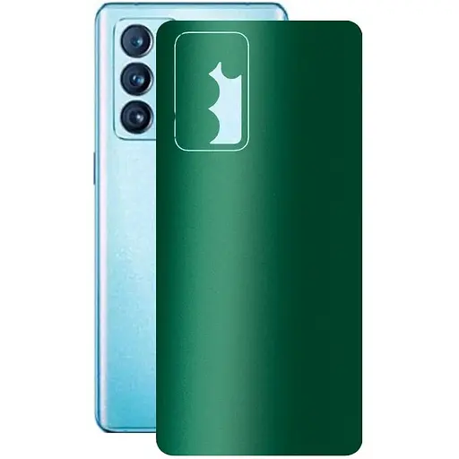 Захисна плівка StatusSKIN для Oppo Reno 6 Pro 5G Корпус Вініл Зелена - фото 1