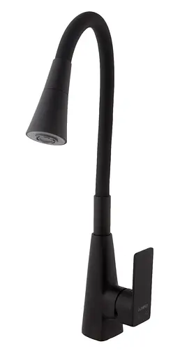 Змішувач для кухні Domino Dionis DDD-203SM-BB Чорний матовий - фото 2