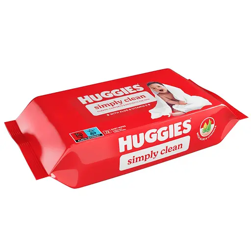 Вологі серветки Huggies Simply Clean 72 шт. - фото 2