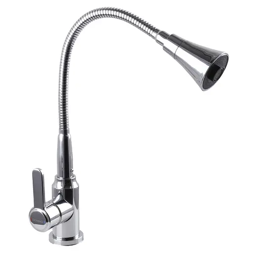 Змішувач для кухні Domino Ellipse DCC-203SM-A 000024469 Хром - фото 2