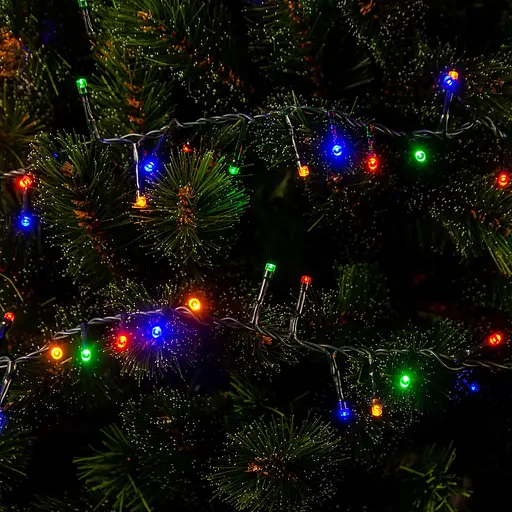 Гірлянда Chomik 200 LED мультиколор з ефектом блиску 10 м (LED9492) - фото 3