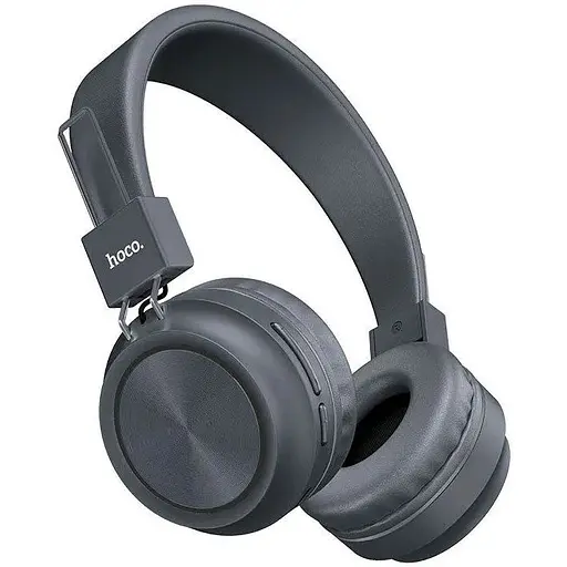Наушники беспроводные Hoco W25 Bluetooth серые