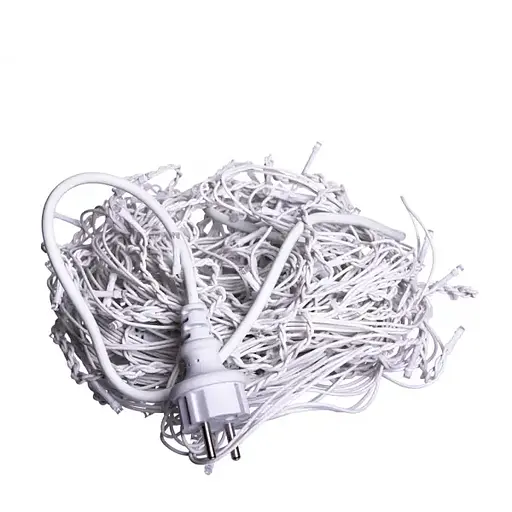 Вулична гірлянда Бахрома GarlandoPro 12 м 200 LED білий дріт Мультиколор 12MWML - фото 2