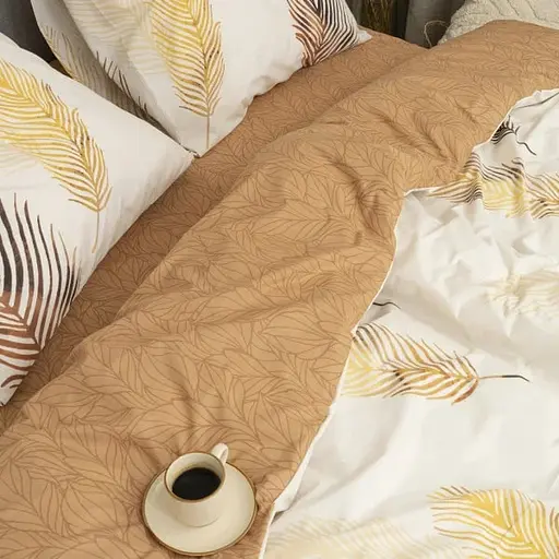 Комплект постільної білизни Viluta євро ранфорс 24330  100% бавовна - фото 3