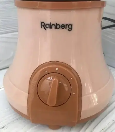 Електрична кавомолка Rainberg RB-2207 для дому персиковий 1000 Вт - фото 3