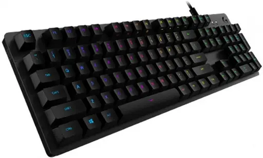 Клавиатура Logitech G512 Carbon Lightsync RGB Mechanical с переключателями GX Brown, черная (920-009352) - фото 2