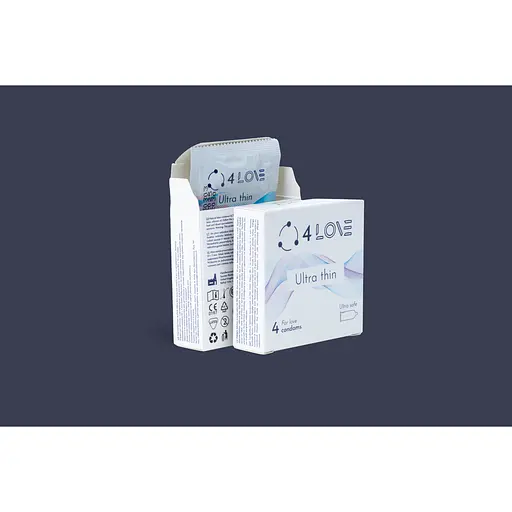 Презервативи 4Love Ultra thin ультра тонкі 4 шт. - фото 10