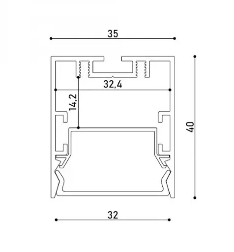 Світильник підвісний Kloodi KD-KLP3540 1200 36W 4K BK - фото 2