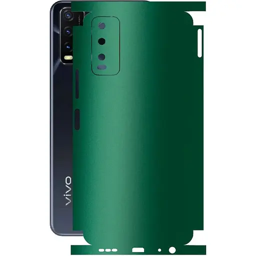 Захисна плівка StatusSKIN для Vivo Y20 V2027 Корпус Вініл Зелена - фото 1
