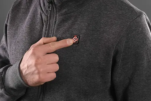 Кофта 2E Tactical с подогревом Heat Power Grey S - фото 6