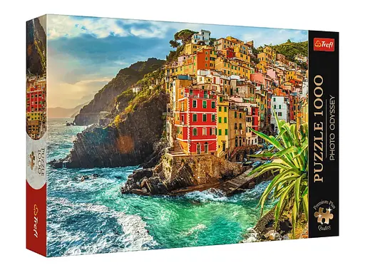 Пазл Photo Odyssey: Містечко Ріомаджоре, Італія - 1000 елементів Trefl 10855