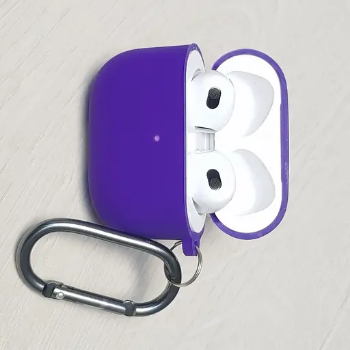 Чехол для Airpods 3 силикон с микрофиброй - фото 16