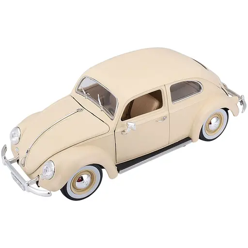Автомодель Bburago Volkswagen Kafer Beetle 1955, 1:18 бежевая (18-12029 CM)
