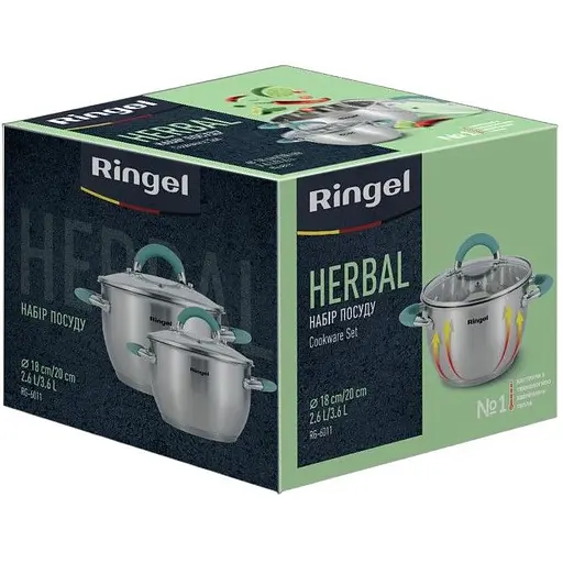 Набор посуды Ringel Herbal (4 предмета) (7133247) - фото 7