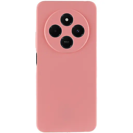 Чехол Lakshmi Silicone Cover Full Camera AA для Xiaomi Redmi 14C/Poco C75 Розовый/Pink - фото 3
