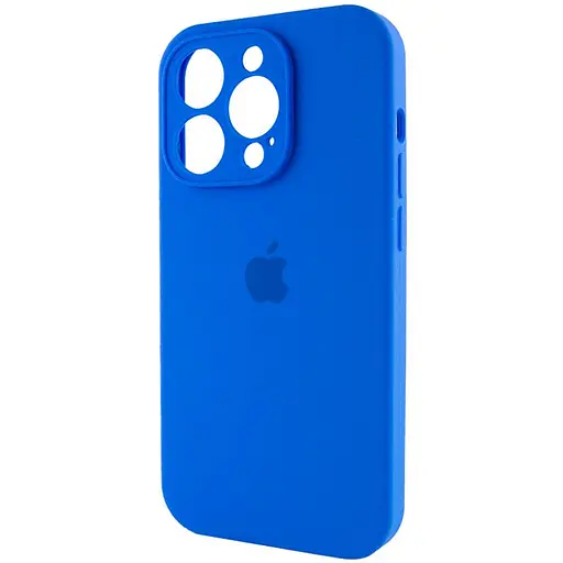 Чохол Epik Silicone Case Full Camera Protective AA для Apple iPhone 15 Pro Max 6.7 Синій/Capri Blue - фото 3