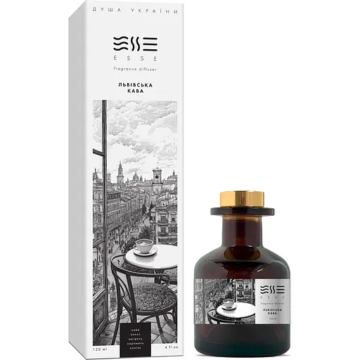 Аромадифузор Esse Душа України Львівська кава 120 мл - фото 1