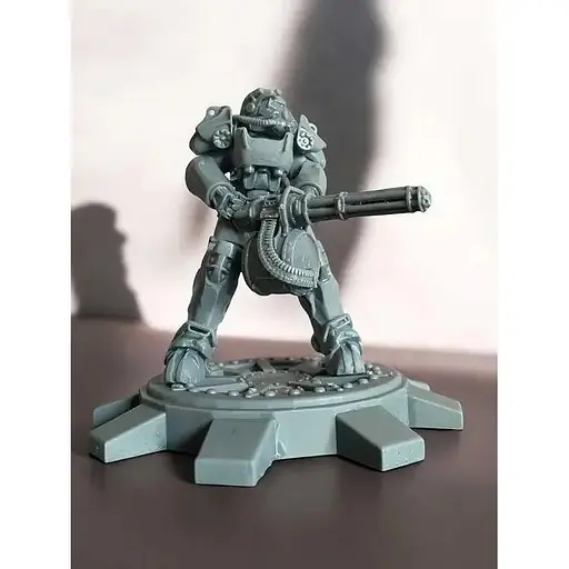 Фигурка Fallout T60 размер 110 мм персонаж из видеоигры коллекционный сувенир геймеру - фото 4