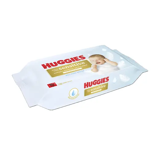 Вологі серветки Huggies Extra Care Sensitive 48 шт.