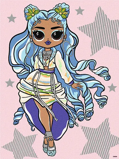 Набір для розпису L.O.L. Surprise! Missy Frost, 30x40 см, КНО6273