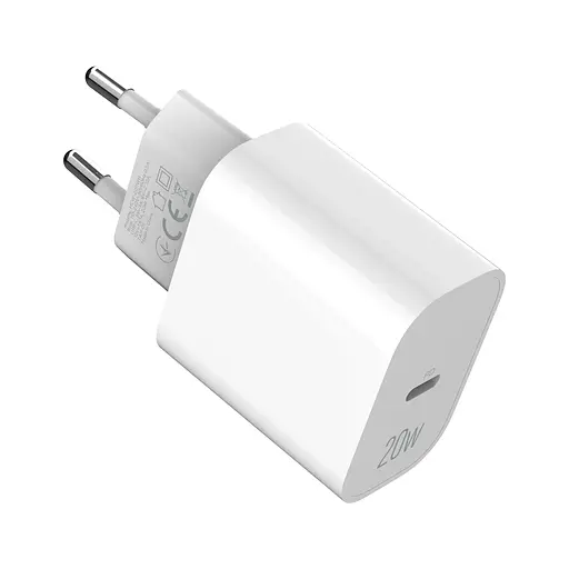 Зарядний пристрій мережевий MAKE 20W Type-C PD3.0 White - фото 6