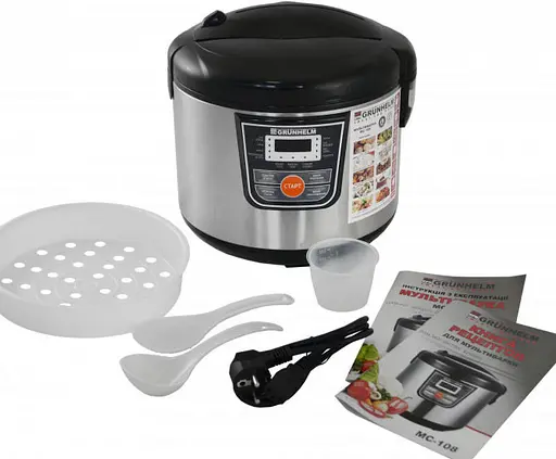 Мультиварка Grunhelm MC-108 4л 18 программ - фото 2