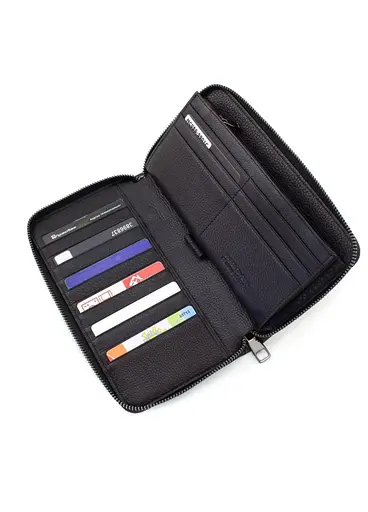 Чоловічий шкіряний клатч Marco Coverna 21х12х2,5 см sum0023143 - фото 5