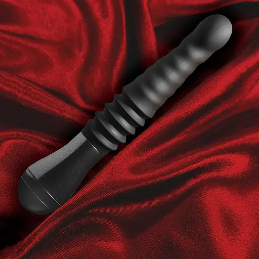 Пульсатор Blush Temptasia - Lazarus Thrusting Dildo - Black - фото 8