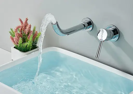 Смеситель для умывальника Rea Lungo Long + Box хром скрытого монтажа хром REA-B0369 Хром - фото 3