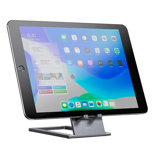 Держатель Baseus Foldable Metal Desktop Holder 6.7-12.9" (LUKP000013) - фото 7
