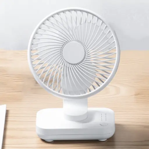 Вентилятор настільний бездротовий GXQC D606 білий - фото 2