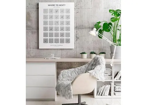 Скретч постер 1DEA.me "Where to next?" (TBWTN) - фото 6