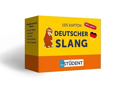 Настільна гра English Student Картки для вивчення німецької мови English Student Deutscher Slang (укр.) (591226007)