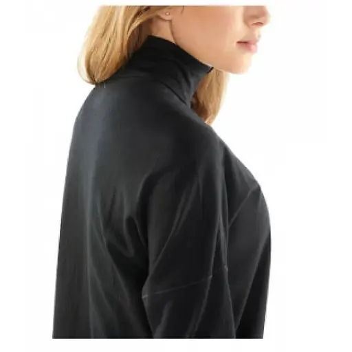 Кофта Icebreaker Kinetica LS Zip Black S (1052-104 620 001 S) - фото 2