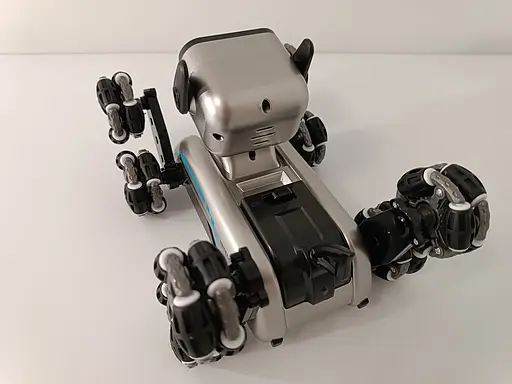 Детский робот собака. Игрушка интерактивная на аккумуляторе для детей. С музыкой и световыми эффектами - фото 13