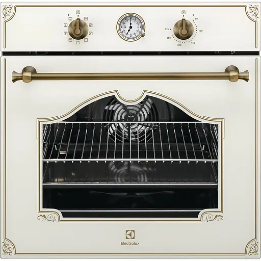 Духовой шкаф электрический Electrolux Rococo встроенный шампань