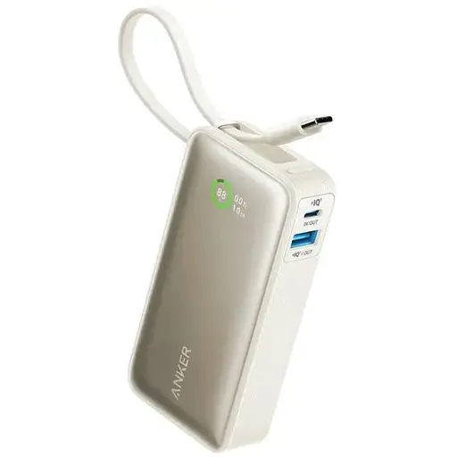 Портативный аккумулятор Anker Nano Power Bank 30W 10000 mAh White