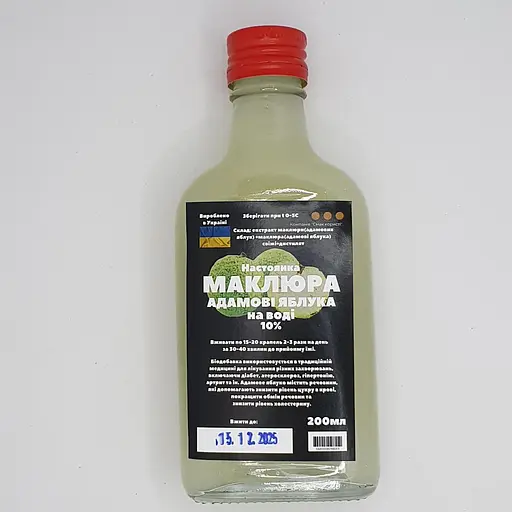 Водная настойка маклюры на адамовых яблоках 200 мл - фото 1