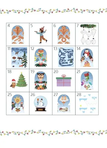 Адвент із саморобками та завданнями. 3–4 роки (2-ге видання, виправлене й перероблене) - фото 5