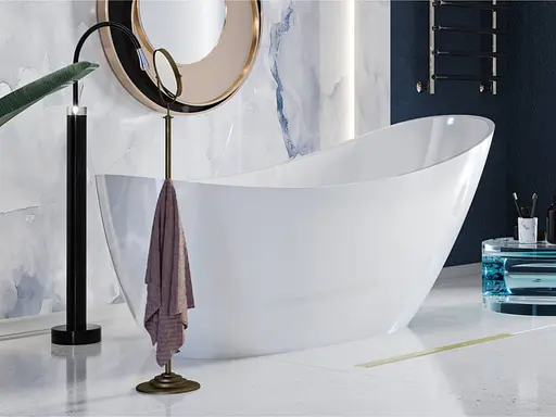 Ванна Mraggo Marna 1745x725 глянцевая 0002005 Белый - фото 2