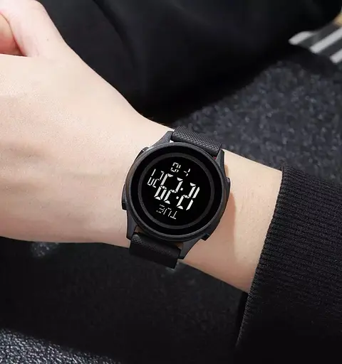 Наручний годинник чоловічий Skmei 1893 Black Black, 1893BKBK (18471) - фото 9