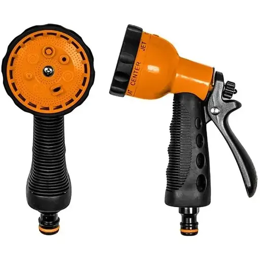 Пистолет Bradas для полива 8 режимов BLACK LINE ECO-4480 - фото 1