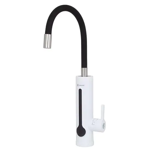 Проточный водонагреватель для кухни гибкий излив термопредохранитель датчик температуры 3,3 кВт белый Wezer SDR-G8TR - фото 2