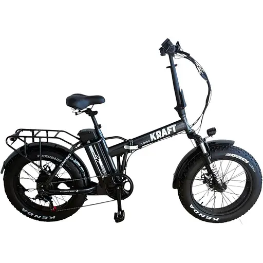 Електровелосипед Corso Kraft KR-93623, 20", 500W, літієвий акумулятор 48V 15Ah, сталева рама