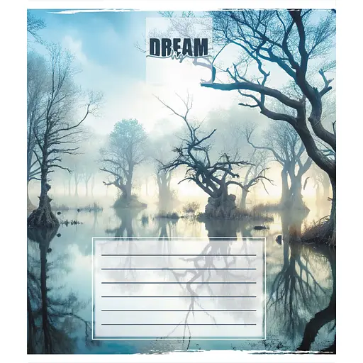 Зошит загальний "Пейзажі" Leader 060-482701L-4 в лінію, 60 аркушів - фото 1