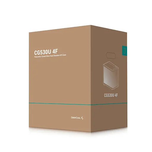 Корпус DeepCool CG530U 4F Black (R-CG530U-BKAGA4-G) без блока питания - фото 2